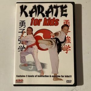 Karate for Kids DVD NWOT with 3 levels of instruction